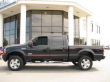 2007 Black Ford F350 Super Duty Lariat Outlaw Crew Cab 4x4 #16909489