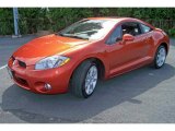 2007 Sunset Pearlescent Mitsubishi Eclipse GT Coupe #16897279