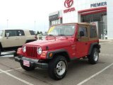 1999 Flame Red Jeep Wrangler Sport 4x4 #16959426