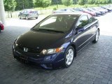 2008 Royal Blue Pearl Honda Civic EX Coupe #16967345