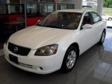 2005 Satin White Pearl Nissan Altima 2.5 S #16969270