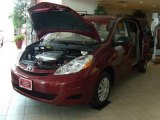 2009 Salsa Red Pearl Toyota Sienna LE #16959404