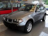 2004 Silver Grey Metallic BMW X3 2.5i #16969252