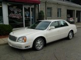 2002 White Diamond Pearl Cadillac DeVille Sedan #16997815
