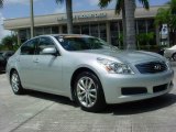 2007 Liquid Platinum Metallic Infiniti G 35 Sedan #16983028