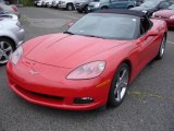 2007 Victory Red Chevrolet Corvette Convertible #17044373
