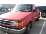 1996 Ford Ranger Vermillion Red
