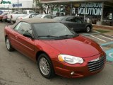 2006 Inferno Red Crystal Pearl Chrysler Sebring Touring Convertible #17086671