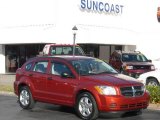 2007 Inferno Red Crystal Pearl Dodge Caliber SXT #1702721