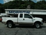1999 Oxford White Ford F250 Super Duty XLT Extended Cab 4x4 #17105341