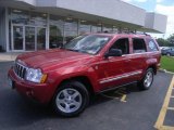 2005 Inferno Red Crystal Pearl Jeep Grand Cherokee Limited 4x4 #17110685