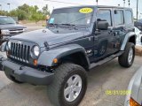 2007 Steel Blue Metallic Jeep Wrangler Unlimited Sahara 4x4 #17115262