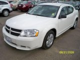 2008 Stone White Dodge Avenger SE #17115193