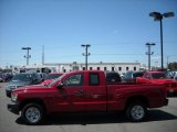 Inferno Red Crystal Pearl Dodge Dakota in 2008