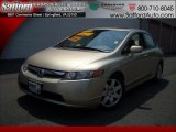 2007 Borrego Beige Metallic Honda Civic EX Sedan #17171923