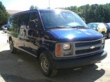 Indigo Blue Metallic Chevrolet Express in 2000