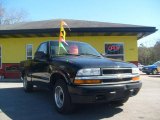 2002 Onyx Black Chevrolet S10 Regular Cab #17195958