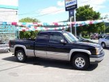 2004 Black Chevrolet Silverado 1500 Z71 Extended Cab 4x4 #17185390