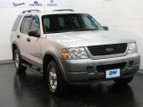 Silver Frost Metallic Ford Explorer in 2002