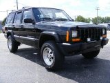 2001 Black Jeep Cherokee Sport 4x4 #17182965