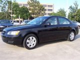 2008 Ebony Black Hyundai Sonata GLS #17198780