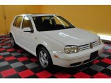 2000 Candy White Volkswagen Golf GLS 4 Door #17266086