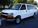 2008 Summit White Chevrolet Express EXT LS 3500 Passenger Van #17250475