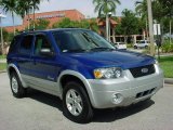 2007 Vista Blue Metallic Ford Escape Hybrid #17257196