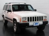 2001 Stone White Jeep Cherokee Sport 4x4 #17266792