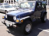 2004 Patriot Blue Pearl Jeep Wrangler SE 4x4 #17250545