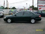Dark Emerald Pearl Honda Accord in 2001