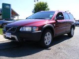 Ruby Red Metallic Volvo XC70 in 2006