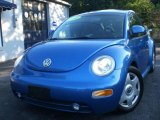 1998 Techno Blue Metallic Volkswagen New Beetle 2.0 Coupe #17322465