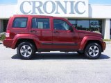 2008 Red Rock Crystal Pearl Jeep Liberty Sport #17324498
