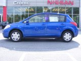 2009 Blue Metallic Nissan Versa 1.8 S Hatchback #17326233