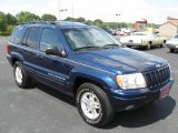 1999 Patriot Blue Pearl Jeep Grand Cherokee Limited 4x4 #17408700