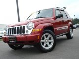 2007 Inferno Red Crystal Pearl Jeep Liberty Limited 4x4 #17406424