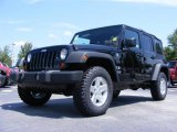 2009 Black Jeep Wrangler Unlimited X 4x4 #17406821