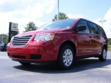 2010 Inferno Red Crystal Pearl Chrysler Town & Country LX #17406842