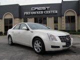 2009 White Diamond Tri-Coat Cadillac CTS Sedan #17413283