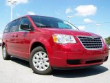 2009 Inferno Red Crystal Pearl Chrysler Town & Country LX #17400000