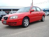 2004 Rally Red Hyundai Elantra GLS Sedan #17401782