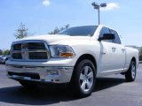2009 Stone White Dodge Ram 1500 Big Horn Edition Quad Cab #17406832