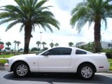 2009 Performance White Ford Mustang V6 Coupe #17400235