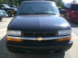 2001 Onyx Black Chevrolet S10 Regular Cab #17499808