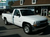 Summit White Chevrolet Silverado 1500 in 2002