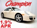 2009 Cream White Porsche 911 Carrera Coupe #17493440