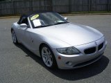 2005 Titanium Silver Metallic BMW Z4 3.0i Roadster #17548017