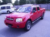 2003 Aztec Red Nissan Frontier XE V6 Crew Cab #17547995