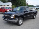 2003 Black Chevrolet Silverado 1500 LS Regular Cab 4x4 #17547841